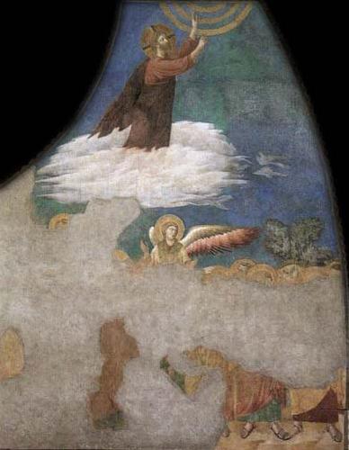 GIOTTO di Bondone Ascension of Christ